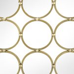 Homeroots - 27" Gold Square Iron Framed Accent Mirror - Image 3