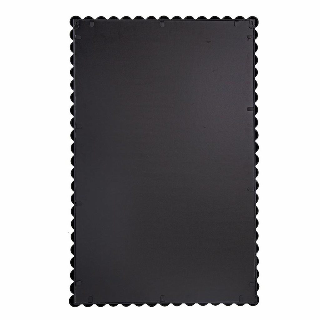Homeroots - 36" Black Iron Framed Accent Mirror