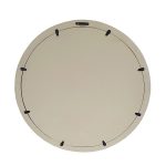 Homeroots - 20" Cream Round Wood Framed Accent Mirror - Image 4