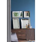 Homeroots - 24" Silver Framed Antiqued Accent Mirror - Image 5