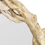 Homeroots - 22" Gold Birds and Branches Resin Framed Accent Mirror - Image 5