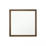 Homeroots - 40" Square Wood Framed Accent Mirror - Image 3
