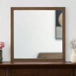Homeroots - 40" Square Wood Framed Accent Mirror - Image 2