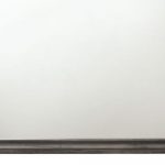 Homeroots - 36" Gray Wood Framed Mounted Dresser Mirror - Image 5