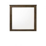 Homeroots - 40" Square Wood Framed Mounted Dresser Mirror - Image 3