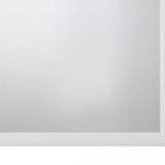 Homeroots - 35" White Square Wood Framed Mounted Dresser Mirror - Image 3