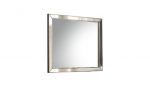 Homeroots - 32" Platinum Wood Framed Mounted Dresser Mirror - Image 2