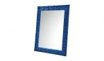 Homeroots - 74" Blue Square Wood Framed Mounted Accent Mirror - Image 2