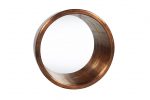 Homeroots - 21" Copper Round Metal Framed Accent Mirror - Image 2