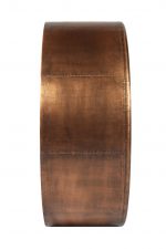 Homeroots - 21" Copper Round Metal Framed Accent Mirror - Image 4