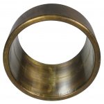 Homeroots - 21" Brass Round Metal Framed Accent Mirror