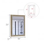 Homeroots - 28" Wood Framed Bathroom Vanity Mirror - Image 9