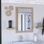 Homeroots - 28" Wood Framed Bathroom Vanity Mirror - Image 6