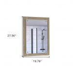 Homeroots - 28" Wood Framed Bathroom Vanity Mirror - Image 7