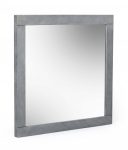 Homeroots - 35" Gray Wood Framed Accent Mirror