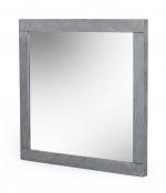 Homeroots - 35" Gray Wood Framed Accent Mirror - Image 3