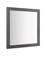 Homeroots - 36" Gray Wood Framed Accent Mirror - Image 3