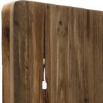 Homeroots - 40" Brown Wood Framed Accent Mirror - Image 3