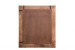 Homeroots - 46" Brown Dresser Solid Wood Mirror - Image 3