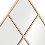 Homeroots - 41" Gold Diamond Steel Framed Accent Mirror - Image 9