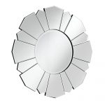 Homeroots - 33" Clear Abstract Unframed Accent Mirror - Image 2