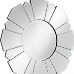 Homeroots - 33" Clear Abstract Unframed Accent Mirror - Image 4