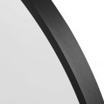 Homeroots - 39" Black Arch Metal Framed Bathroom Vanity Mirror - Image 3