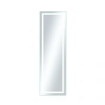 Homeroots - 63" White Lighted Metal Framed Bathroom Vanity Mirror - Image 3