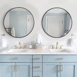 Homeroots - 20" Black Round Aluminum Framed Bathroom Vanity Mirror - Image 6