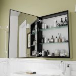 Homeroots - 26" Black Metal Framed Mirror Set - Image 7