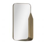 Homeroots - 28" Bronze Metal Accent Mirror - Image 3