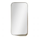 Homeroots - 28" Bronze Metal Accent Mirror - Image 2
