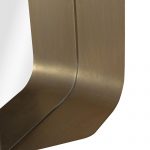 Homeroots - 28" Bronze Metal Accent Mirror - Image 7