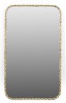 Homeroots - 48" Brass Iron Framed Accent Mirror