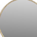Homeroots - 24" Brass Round Iron Framed Accent Mirror - Image 5