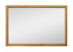 Homeroots - 40" Natural Solid Wood Framed Mounted Accent Mirror - Image 3
