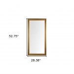 Homeroots - 53" Gold Framed Bathroom Vanity Mirror - Image 5