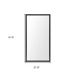 Homeroots - 42" Black Framed Bathroom Vanity Mirror - Image 5