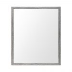 Homeroots - 26" Gray Framed Bathroom Vanity Mirror - Image 2