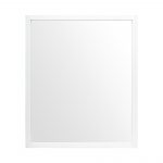 Homeroots - 26" White Framed Bathroom Vanity Mirror - Image 4