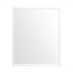 Homeroots - 32" White Framed Bathroom Vanity Mirror - Image 3