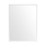 Homeroots - 42" White Framed Bathroom Vanity Mirror - Image 4