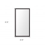 Homeroots - 42" Black Framed Bathroom Vanity Mirror - Image 4