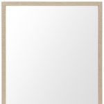 Homeroots - 32" Tan Framed Bathroom Vanity Mirror - Image 3