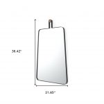 Homeroots - 36" Black Metal Framed Accent Mirror - Image 5