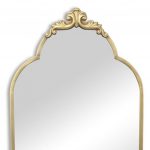 Homeroots - 65" Gold Metal Arch Full Length Hanging Mirror - Image 8