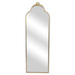 Homeroots - 65" Gold Metal Arch Full Length Hanging Mirror - Image 9