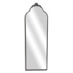 Homeroots - 65" Black Metal Arch Full Length Hanging Mirror - Image 2