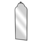 Homeroots - 65" Black Metal Arch Full Length Hanging Mirror - Image 4