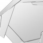 Homeroots - 37" Silver Abstract Frameless Accent Mirror - Image 5